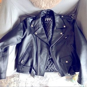 Leather jacket
